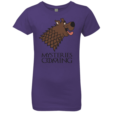 T-Shirts Purple Rush / YXS Mysteries Are Coming Girls Premium T-Shirt