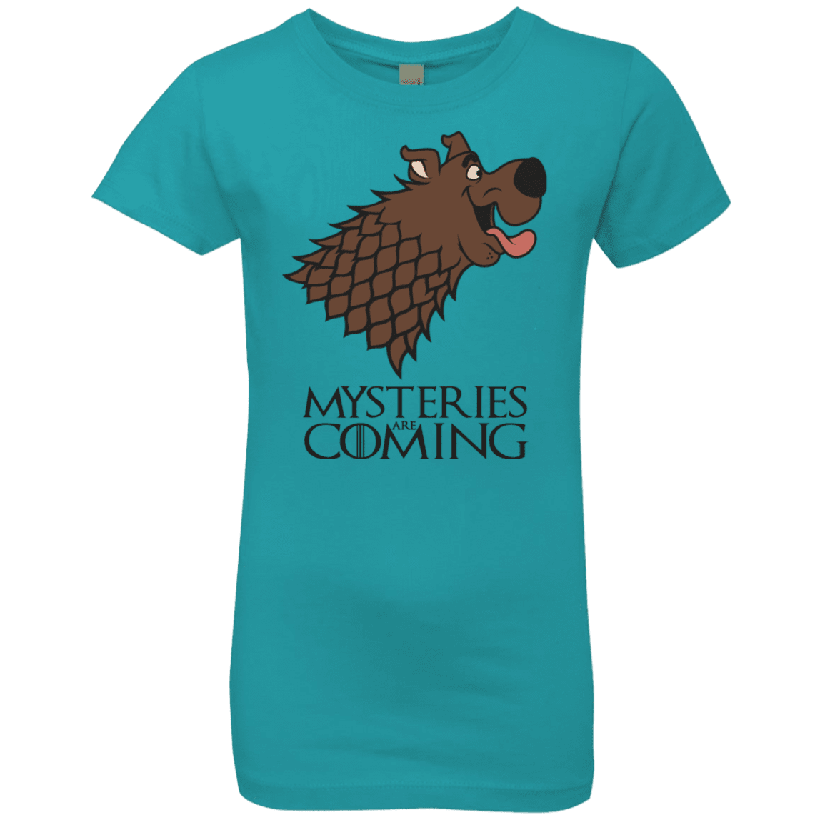 T-Shirts Tahiti Blue / YXS Mysteries Are Coming Girls Premium T-Shirt