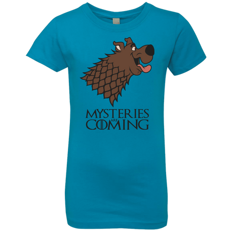 T-Shirts Turquoise / YXS Mysteries Are Coming Girls Premium T-Shirt