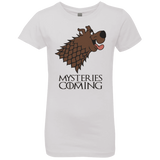 T-Shirts White / YXS Mysteries Are Coming Girls Premium T-Shirt