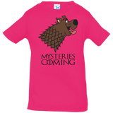 T-Shirts Hot Pink / 6 Months Mysteries Are Coming Infant Premium T-Shirt