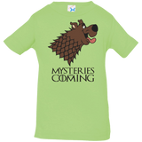 T-Shirts Key Lime / 6 Months Mysteries Are Coming Infant Premium T-Shirt