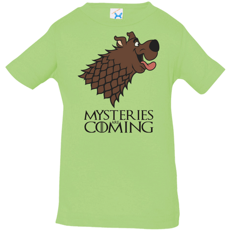 T-Shirts Key Lime / 6 Months Mysteries Are Coming Infant Premium T-Shirt