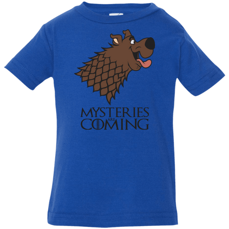 T-Shirts Royal / 6 Months Mysteries Are Coming Infant Premium T-Shirt