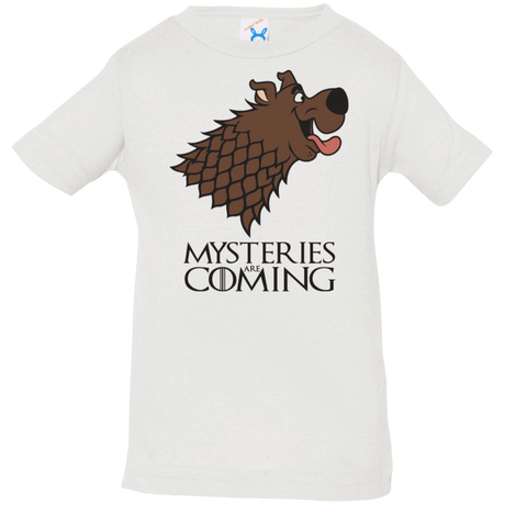 T-Shirts White / 6 Months Mysteries Are Coming Infant Premium T-Shirt