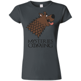 T-Shirts Charcoal / S Mysteries Are Coming Junior Slimmer-Fit T-Shirt