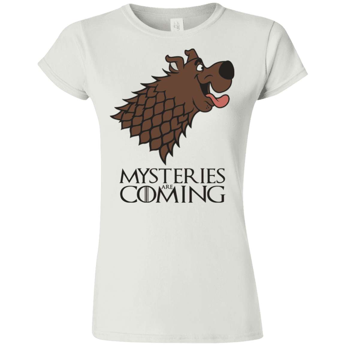 T-Shirts White / S Mysteries Are Coming Junior Slimmer-Fit T-Shirt
