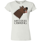 T-Shirts White / S Mysteries Are Coming Junior Slimmer-Fit T-Shirt
