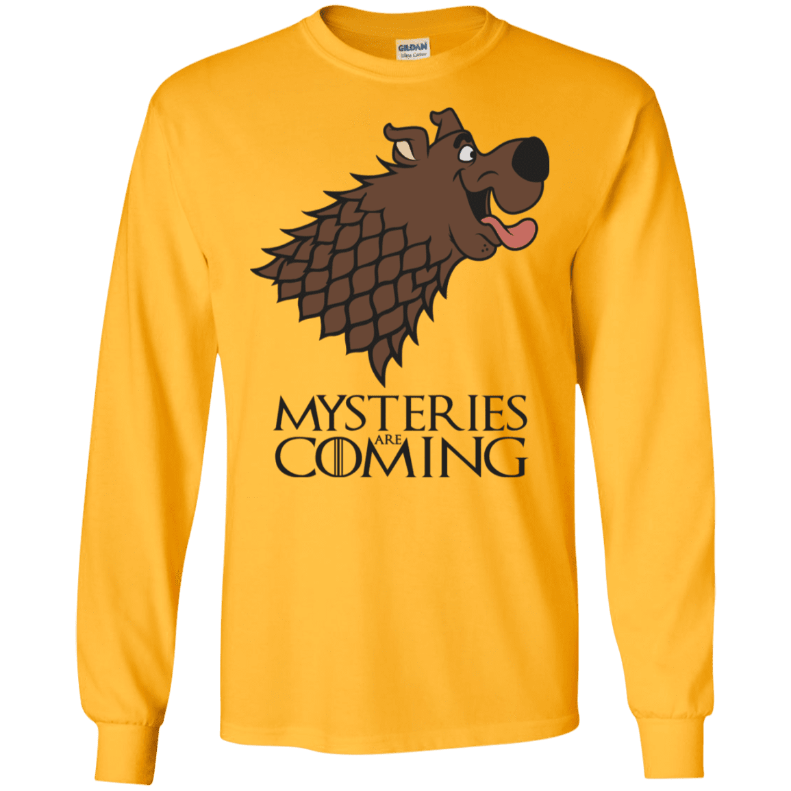 T-Shirts Gold / S Mysteries Are Coming Men's Long Sleeve T-Shirt