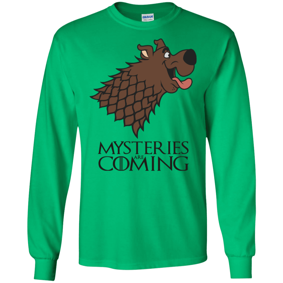 T-Shirts Irish Green / S Mysteries Are Coming Men's Long Sleeve T-Shirt