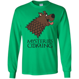 T-Shirts Irish Green / S Mysteries Are Coming Men's Long Sleeve T-Shirt