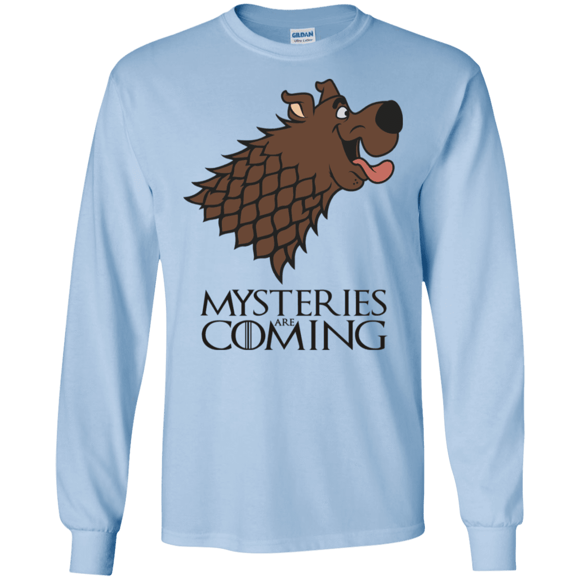 T-Shirts Light Blue / S Mysteries Are Coming Men's Long Sleeve T-Shirt