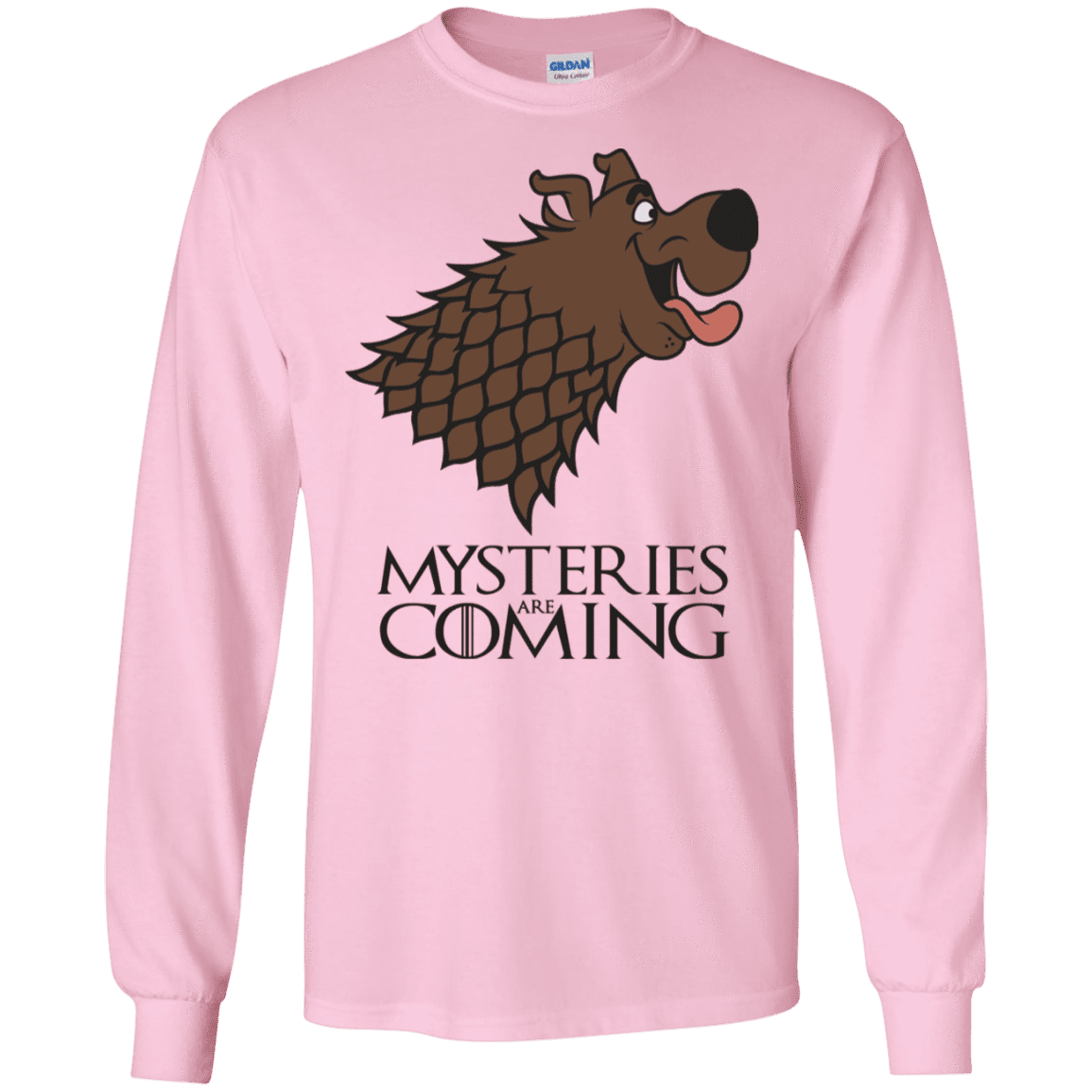 T-Shirts Light Pink / S Mysteries Are Coming Men's Long Sleeve T-Shirt