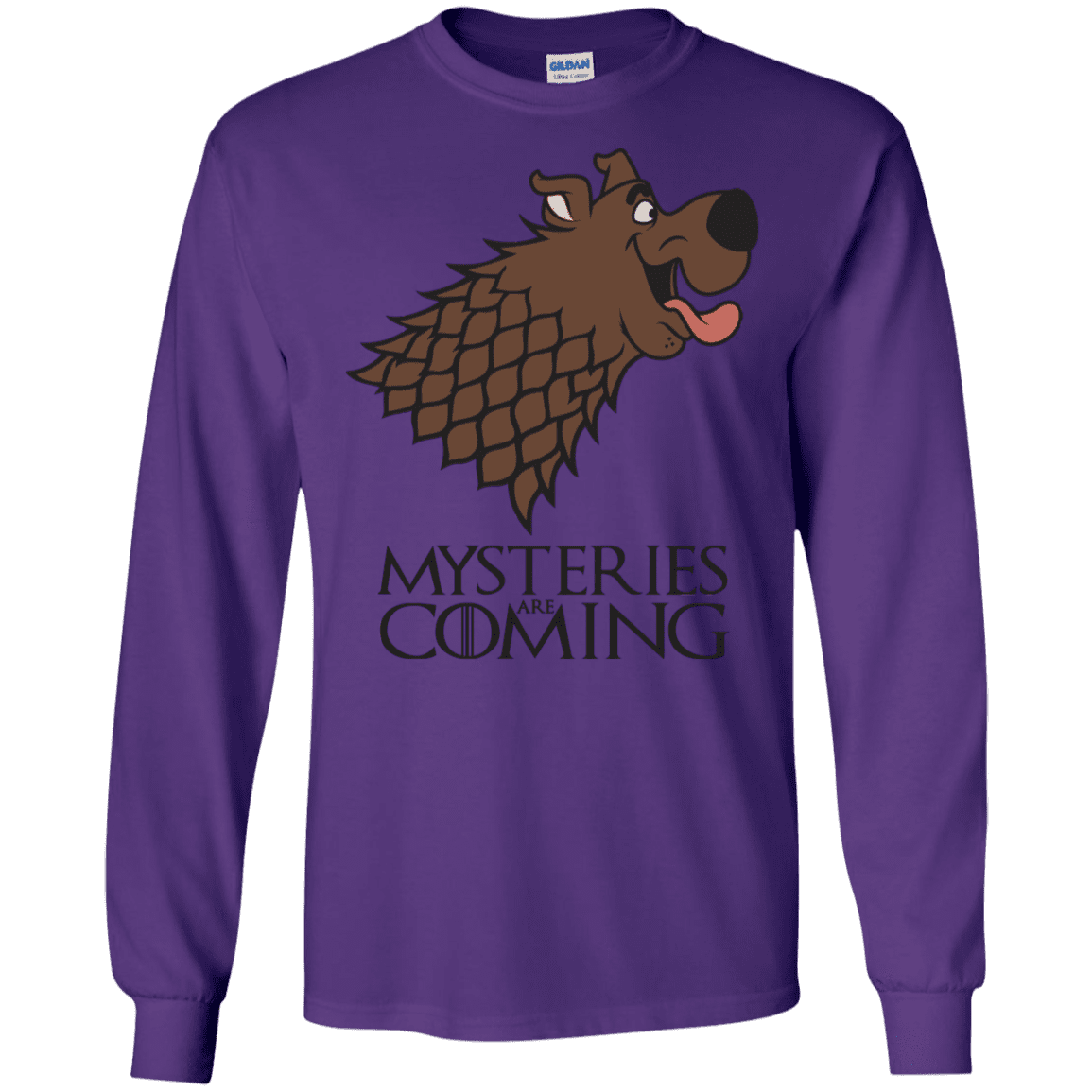 T-Shirts Purple / S Mysteries Are Coming Men's Long Sleeve T-Shirt