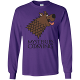 T-Shirts Purple / S Mysteries Are Coming Men's Long Sleeve T-Shirt