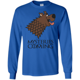 T-Shirts Royal / S Mysteries Are Coming Men's Long Sleeve T-Shirt