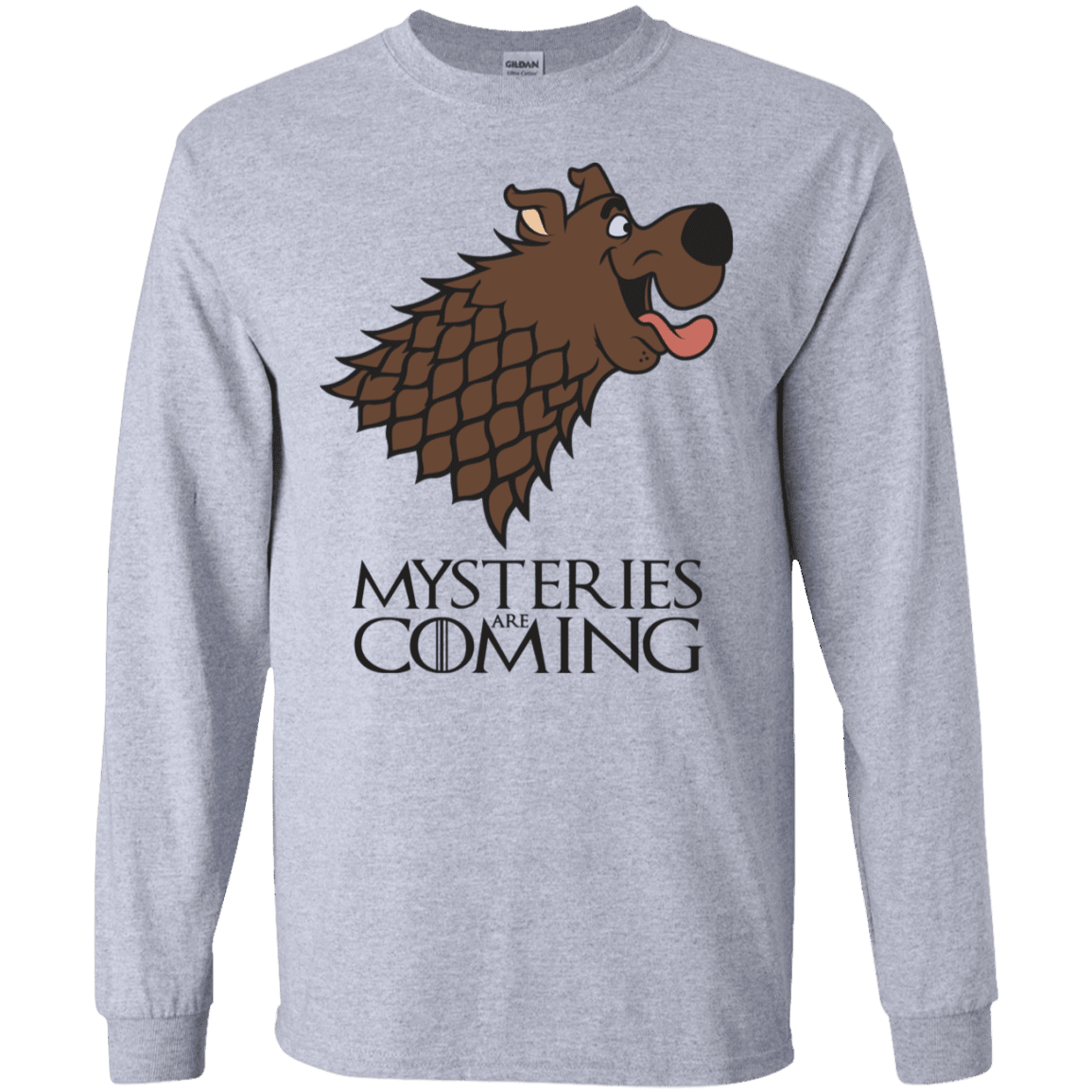 T-Shirts Sport Grey / S Mysteries Are Coming Men's Long Sleeve T-Shirt