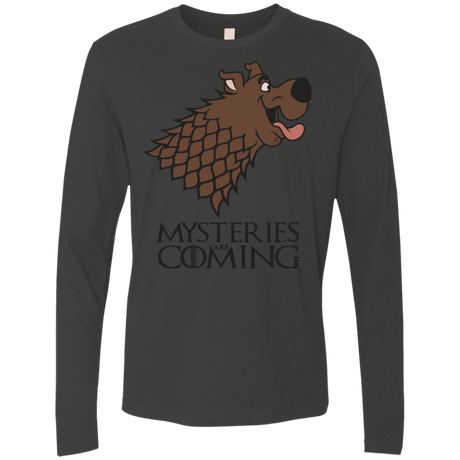 T-Shirts Heavy Metal / S Mysteries Are Coming Men's Premium Long Sleeve