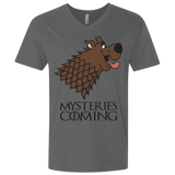 T-Shirts Heavy Metal / X-Small Mysteries Are Coming Men's Premium V-Neck