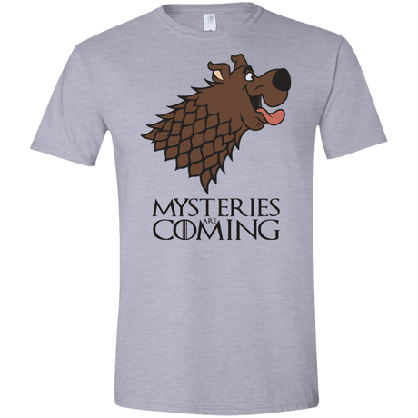 T-Shirts Sport Grey / X-Small Mysteries Are Coming Men's Semi-Fitted Softstyle