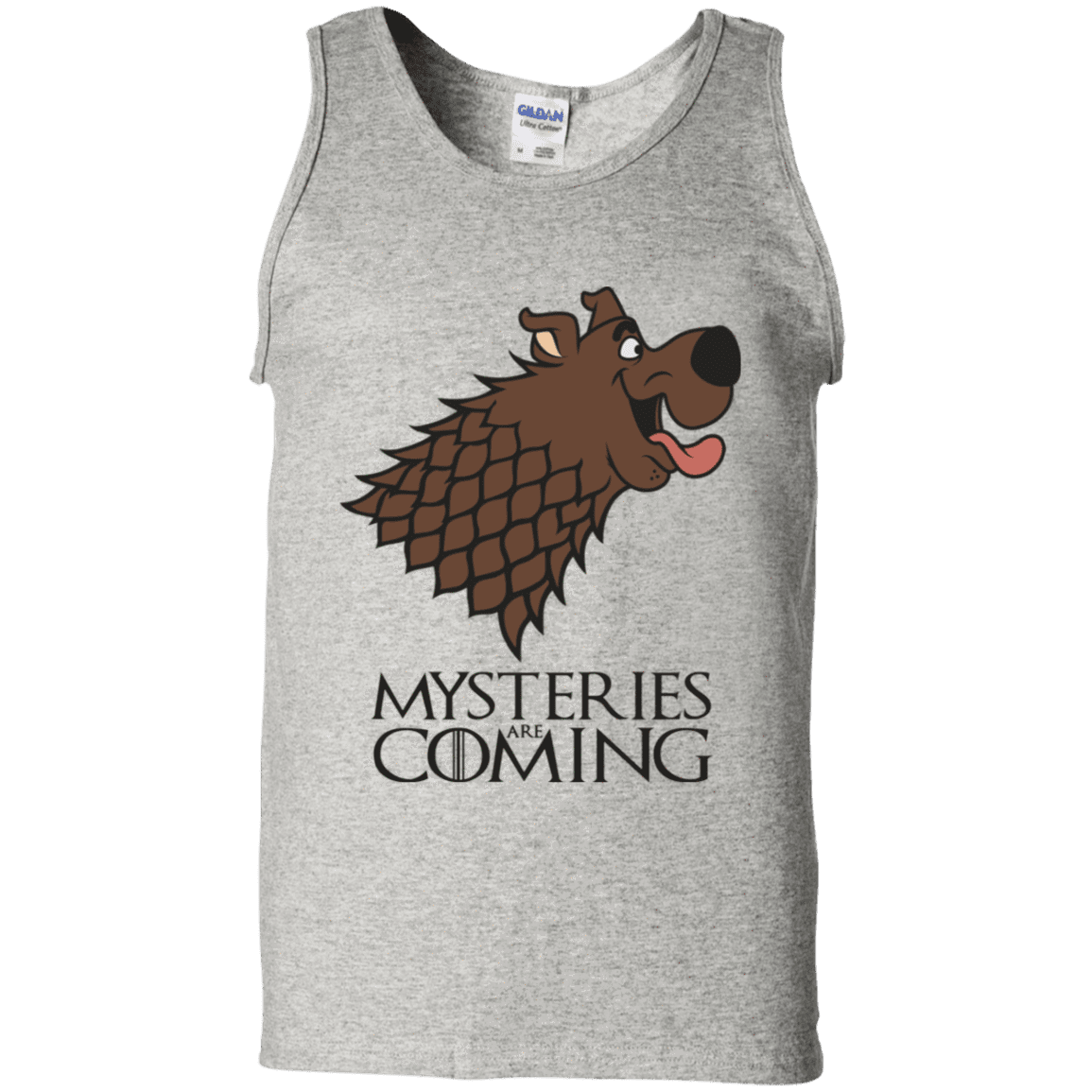 T-Shirts Ash / S Mysteries Are Coming Men's Tank Top
