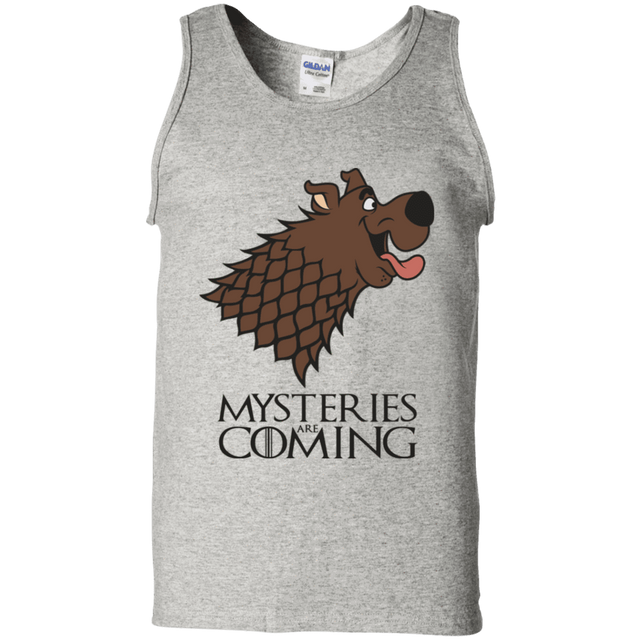 T-Shirts Ash / S Mysteries Are Coming Men's Tank Top