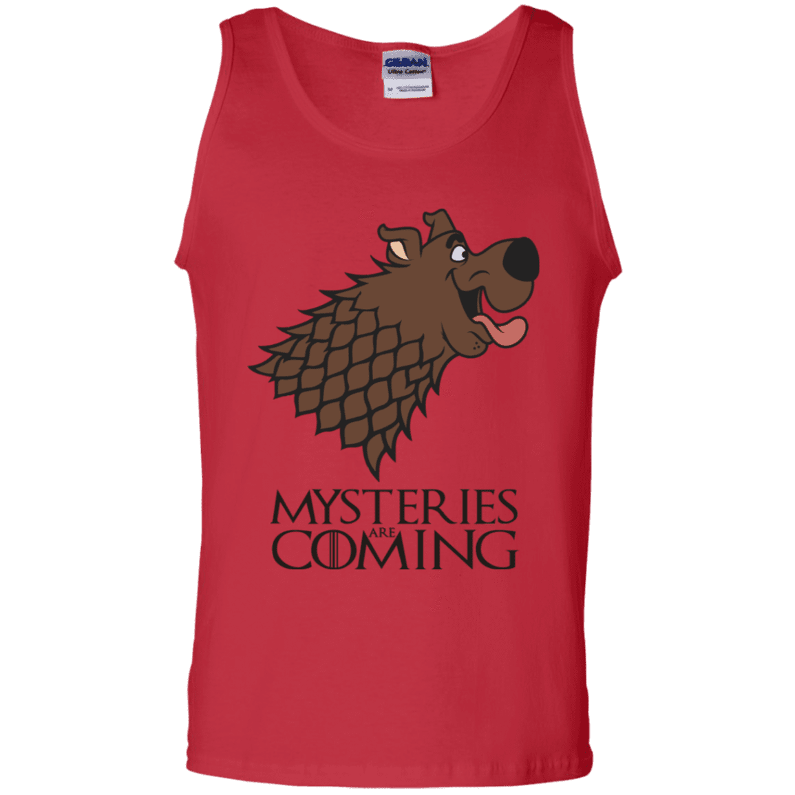 T-Shirts Red / S Mysteries Are Coming Men's Tank Top