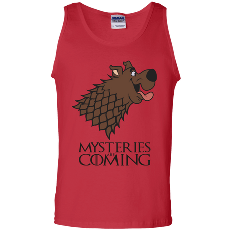 T-Shirts Red / S Mysteries Are Coming Men's Tank Top