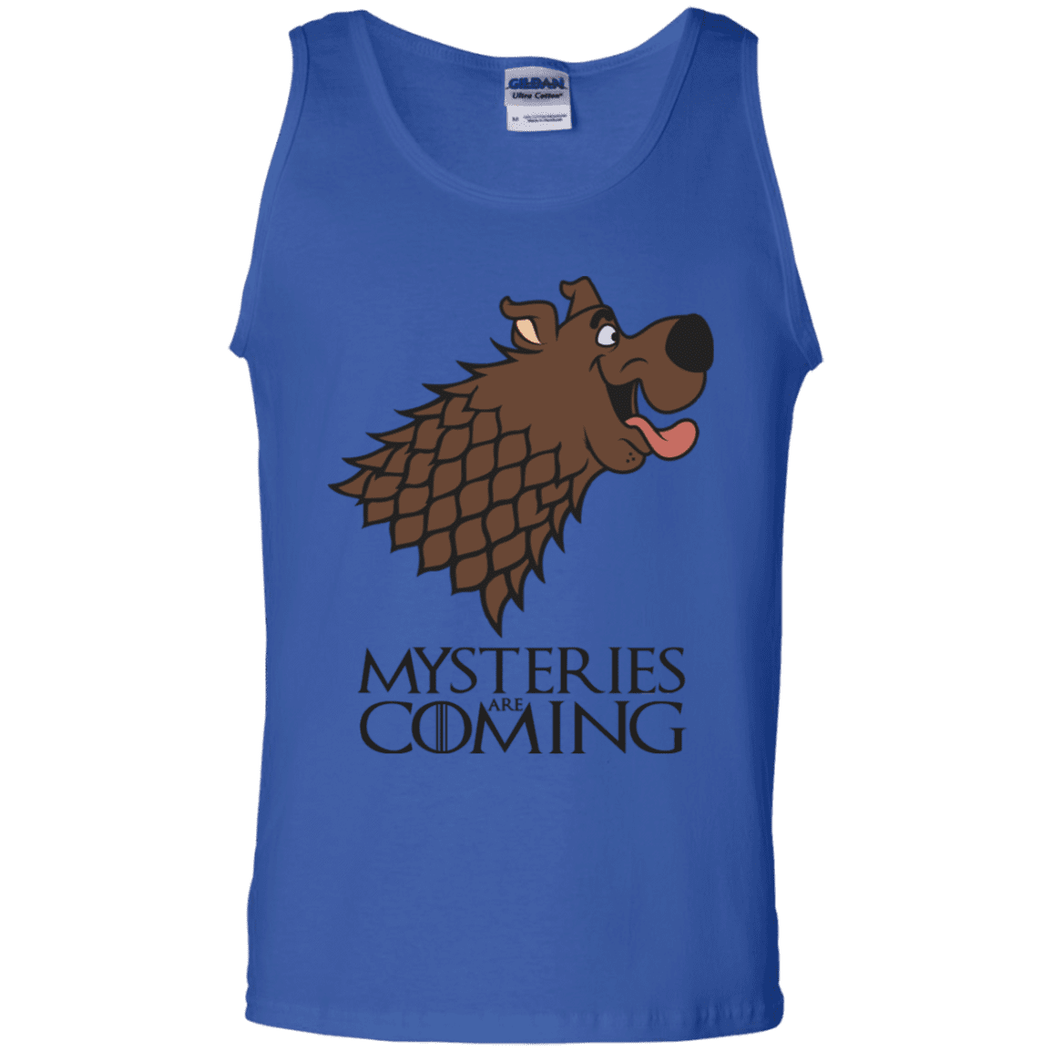 T-Shirts Royal / S Mysteries Are Coming Men's Tank Top