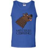 T-Shirts Royal / S Mysteries Are Coming Men's Tank Top