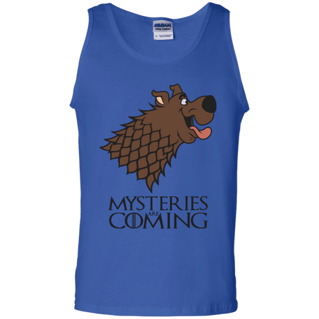 T-Shirts Royal / S Mysteries Are Coming Men's Tank Top