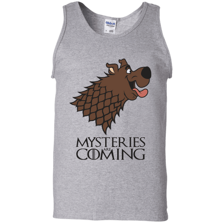 T-Shirts Sport Grey / S Mysteries Are Coming Men's Tank Top