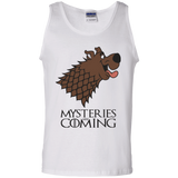T-Shirts White / S Mysteries Are Coming Men's Tank Top