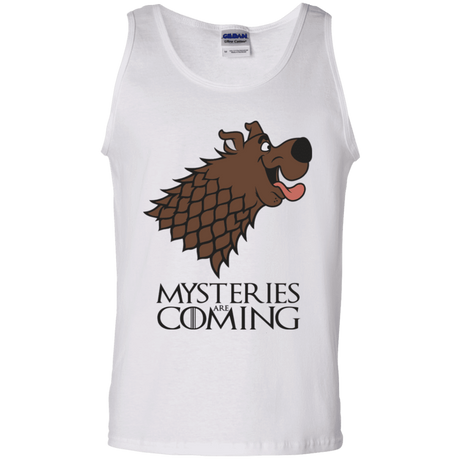 T-Shirts White / S Mysteries Are Coming Men's Tank Top
