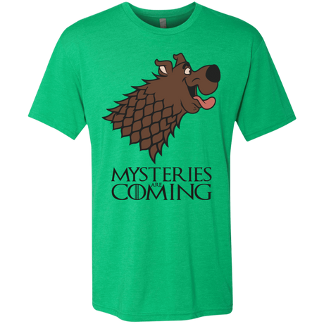 T-Shirts Envy / S Mysteries Are Coming Men's Triblend T-Shirt