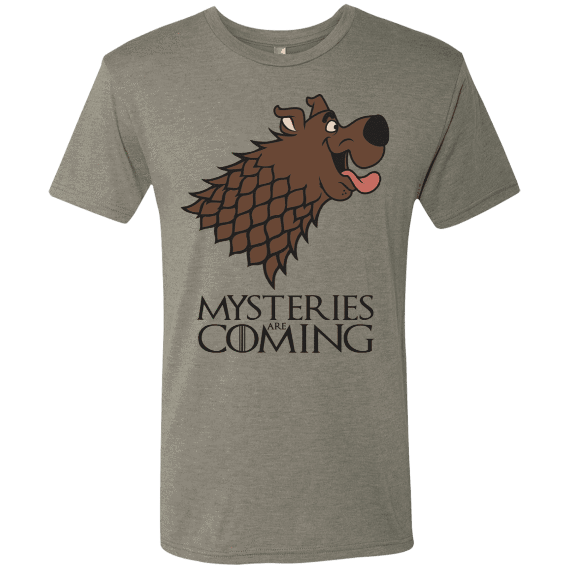 T-Shirts Venetian Grey / S Mysteries Are Coming Men's Triblend T-Shirt