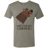 T-Shirts Venetian Grey / S Mysteries Are Coming Men's Triblend T-Shirt