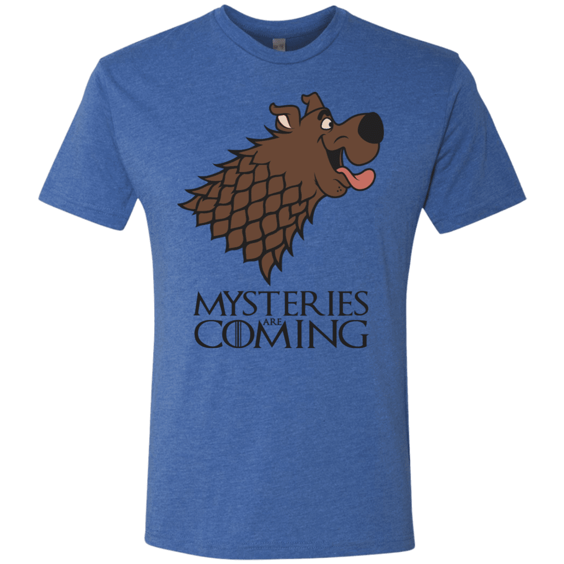 T-Shirts Vintage Royal / S Mysteries Are Coming Men's Triblend T-Shirt