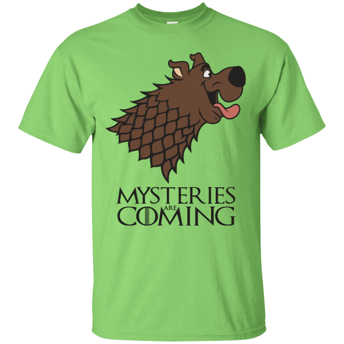 T-Shirts Lime / S Mysteries Are Coming T-Shirt