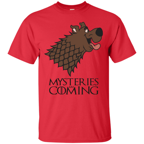T-Shirts Red / S Mysteries Are Coming T-Shirt