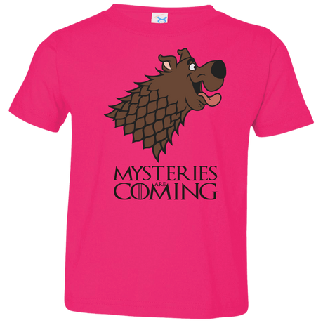 T-Shirts Hot Pink / 2T Mysteries Are Coming Toddler Premium T-Shirt