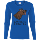 T-Shirts Royal / S Mysteries Are Coming Women's Long Sleeve T-Shirt