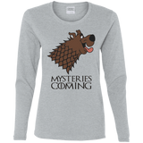 T-Shirts Sport Grey / S Mysteries Are Coming Women's Long Sleeve T-Shirt
