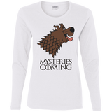 T-Shirts White / S Mysteries Are Coming Women's Long Sleeve T-Shirt