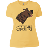 T-Shirts Banana Cream/ / X-Small Mysteries Are Coming Women's Premium T-Shirt