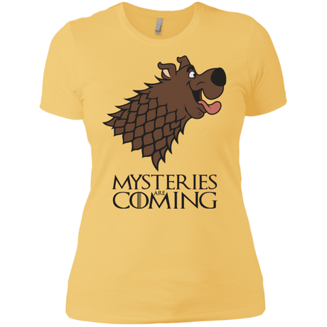 T-Shirts Banana Cream/ / X-Small Mysteries Are Coming Women's Premium T-Shirt