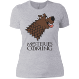 T-Shirts Heather Grey / X-Small Mysteries Are Coming Women's Premium T-Shirt