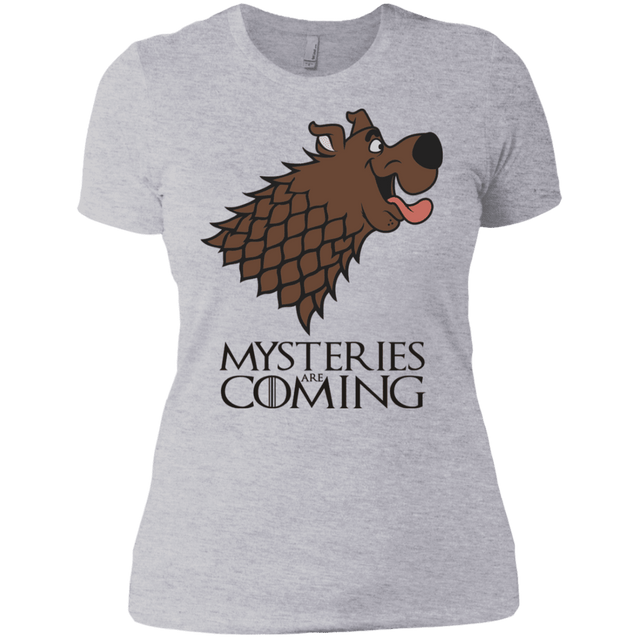 T-Shirts Heather Grey / X-Small Mysteries Are Coming Women's Premium T-Shirt