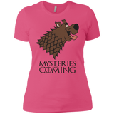 T-Shirts Hot Pink / X-Small Mysteries Are Coming Women's Premium T-Shirt