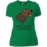 T-Shirts Kelly Green / X-Small Mysteries Are Coming Women's Premium T-Shirt